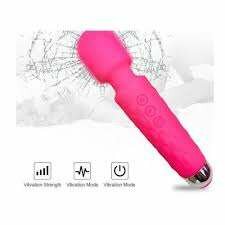 Hot wand clitoris and gspot stimulating vibrator.