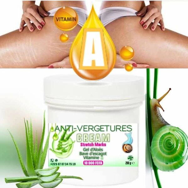 CRÈME ANTI VERGETURES (200g)