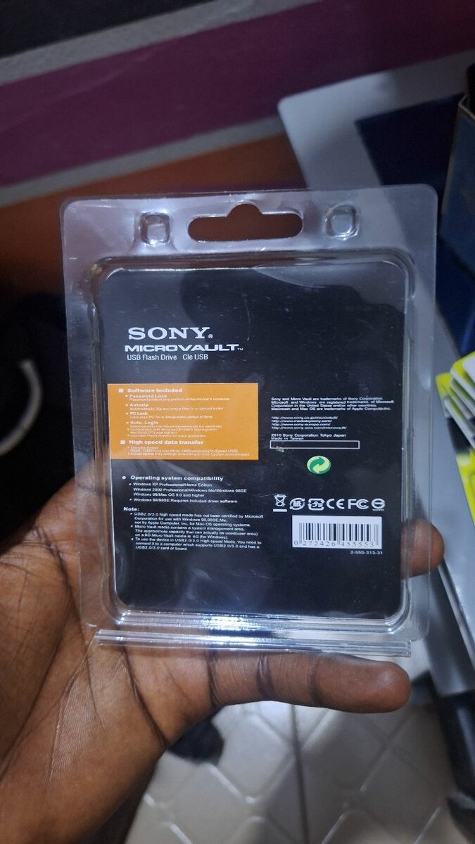 Clé USB Sony Microvault