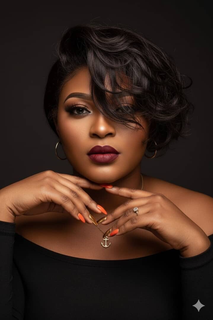 Perruque Bouclée Haute Qualité