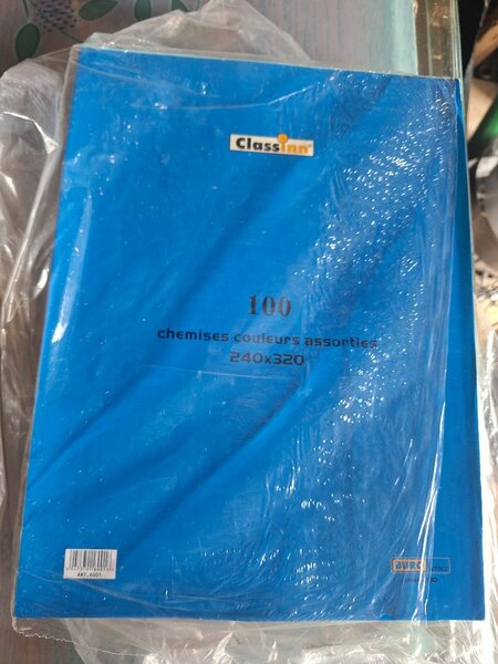 Chemises Couleurs Assorties A4