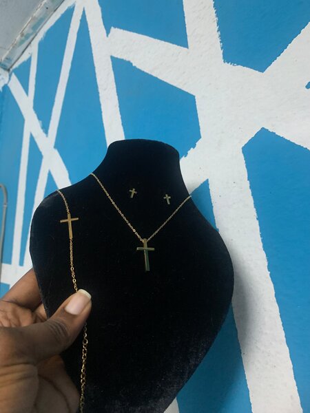 Parure Coeurs et Croix en Or