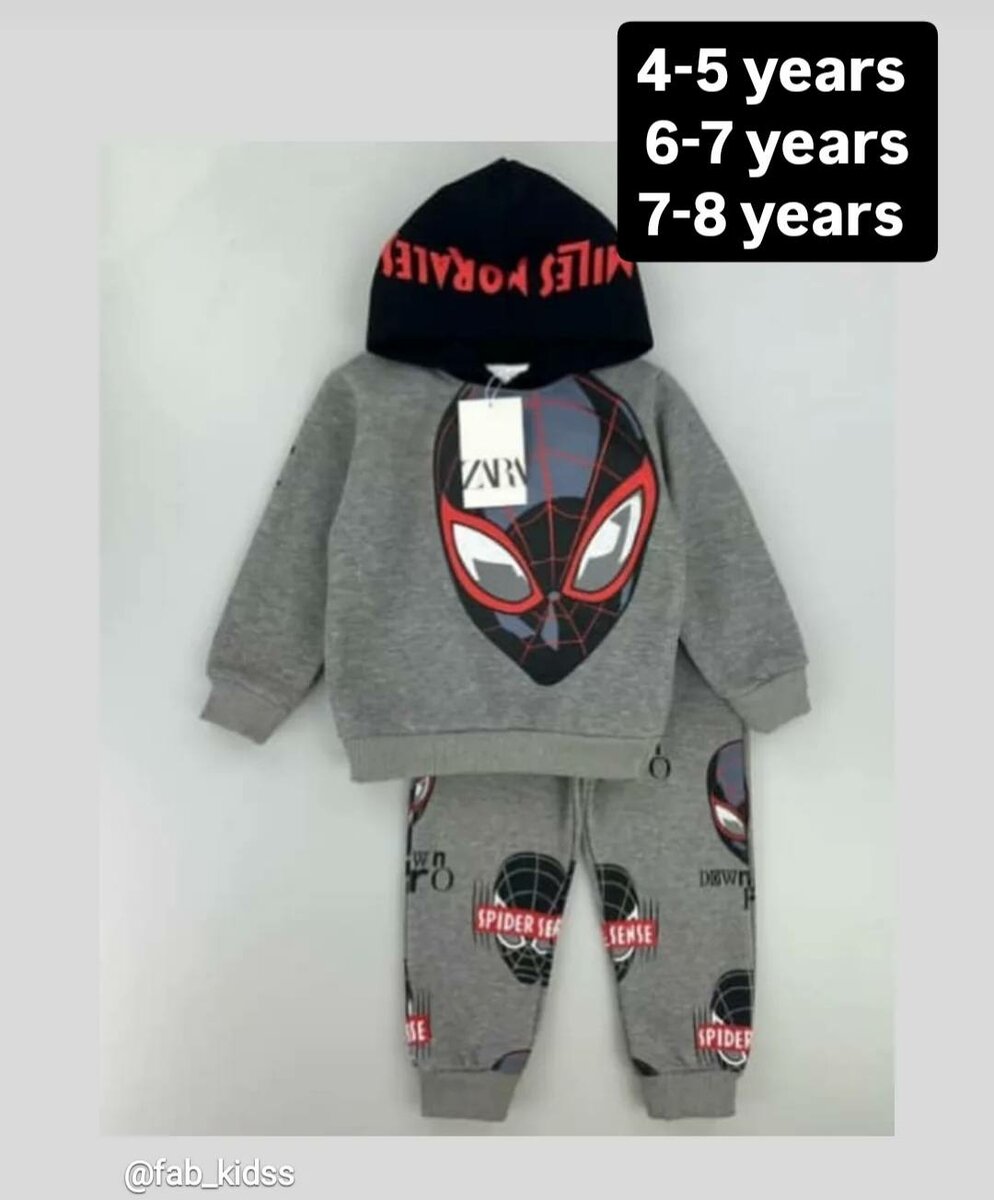 Children's two-piece suits