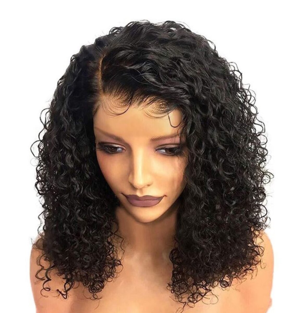 Ladies Small Volume High Temperature Silk Chemical Fiber Wig