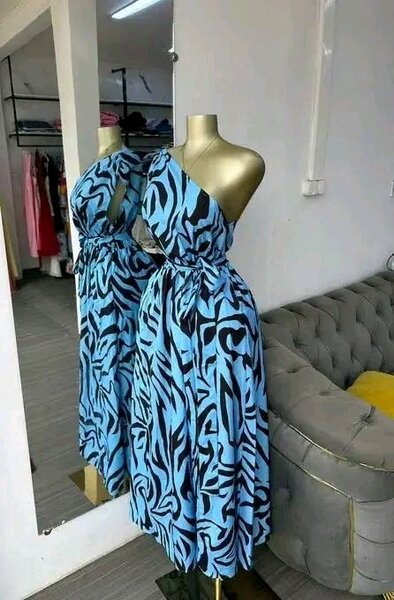 Robe longue imprimée élégante