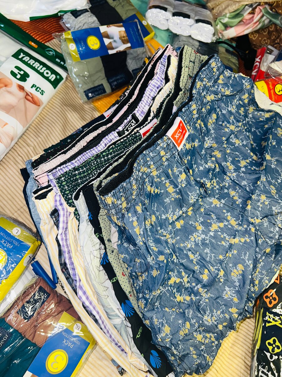 Boxers en coton pour hommes