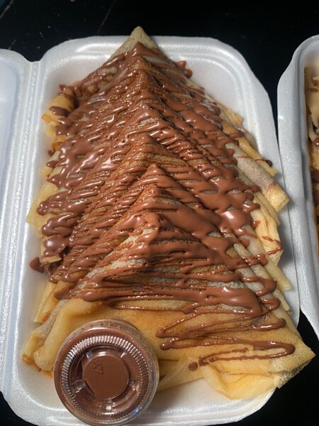 Crêpes chocolat Oreo