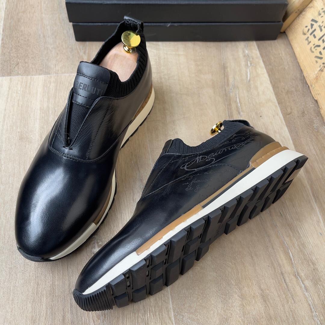 Chaussures Derby en cuir élégantes