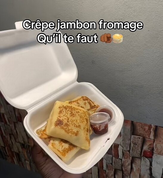 Crêpes viande hachée