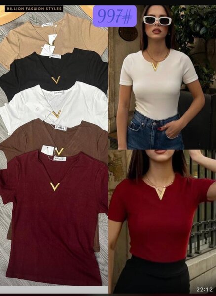 T-shirt stylisé en coton