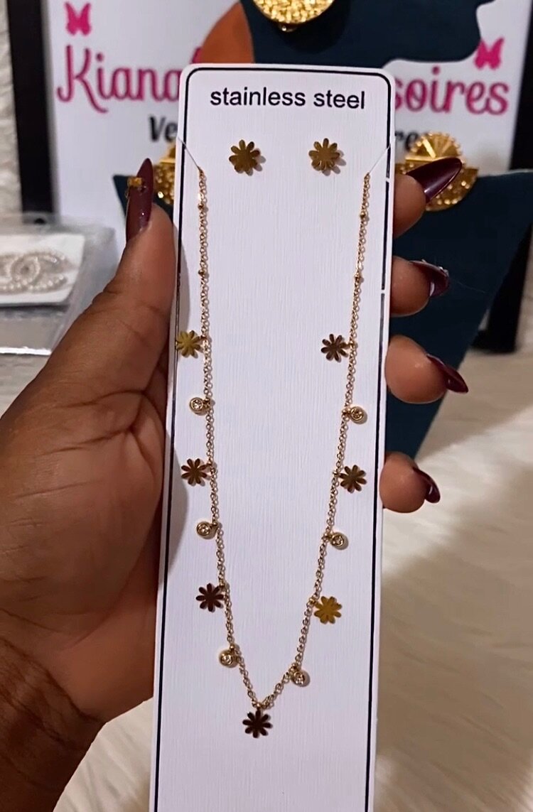 Parure Étoilée Acier Inoxydable