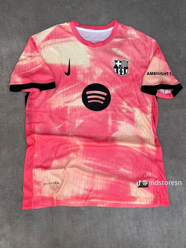 Maillot de Football Rose