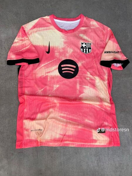 Maillot de Football Rose