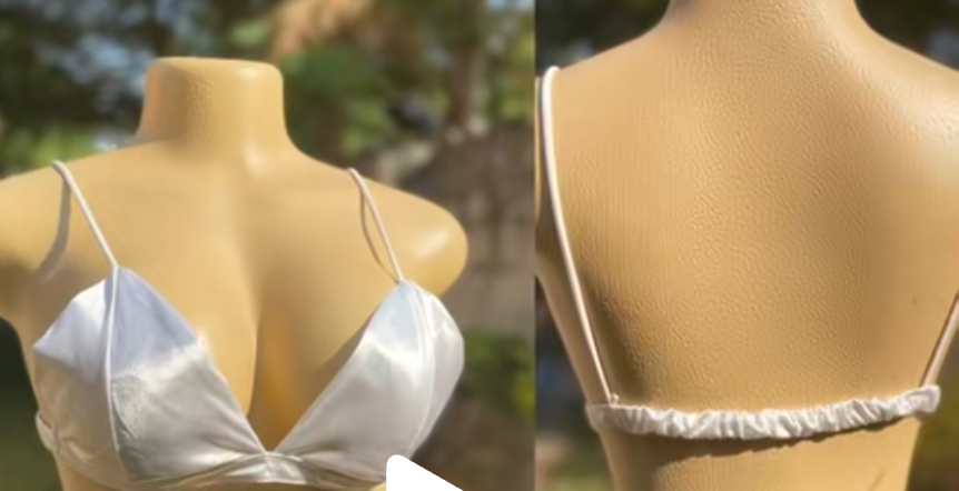 Women's underwear bra size M in white