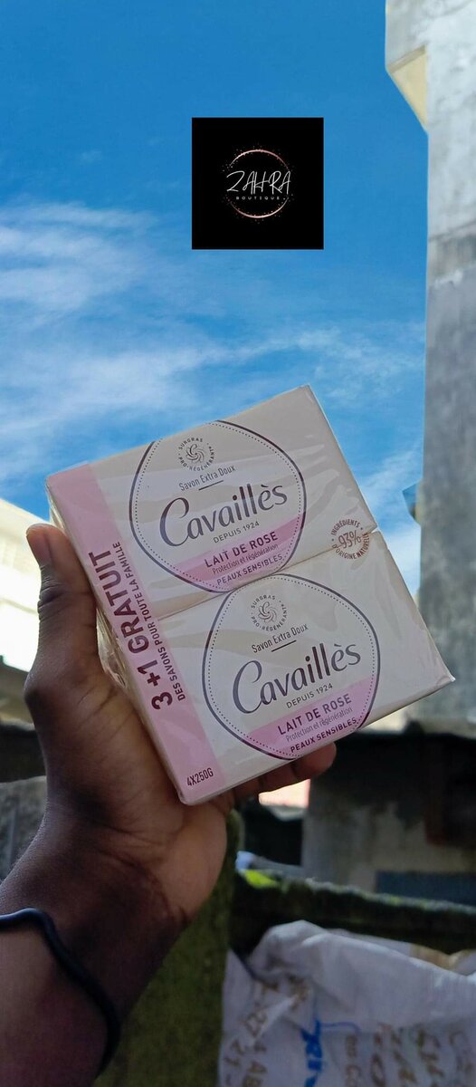 SAVON ROGÉ CAVAILLÈS - LOTS DE 4