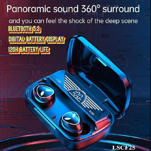 Black Long Battery Life Airpods - Perfect for All-Day Listen