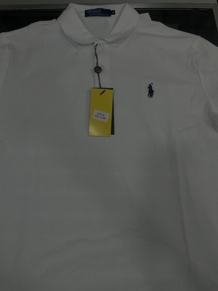 Polo blanc homme élégant