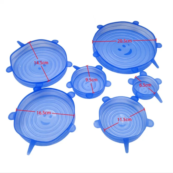 Couvercles en silicone