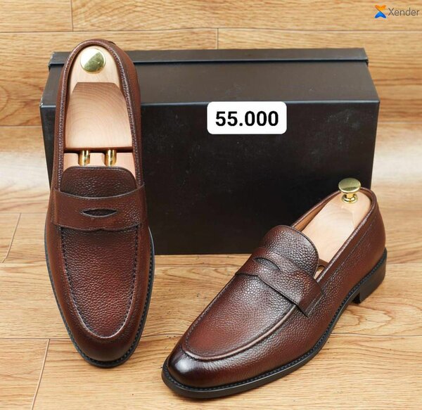 Mocassins élégants en cuir homme