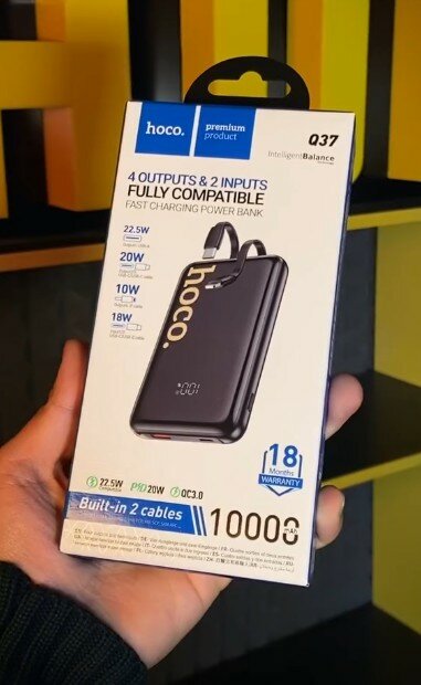 Универсальный Аккумулятор 10000mAh Hoco Q37