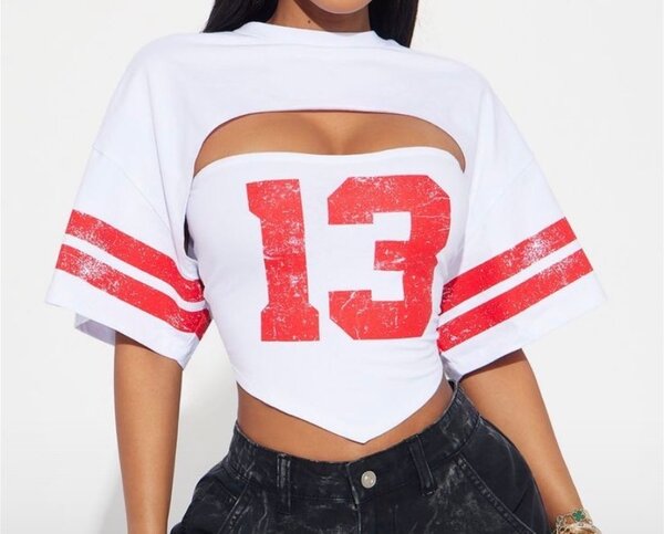 Crop Top Sport Numéro