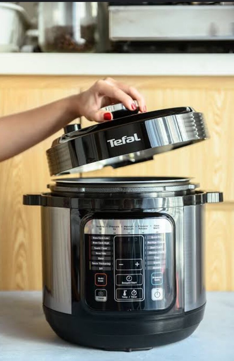 TEFAL home chef smart multi cooker 6L , black