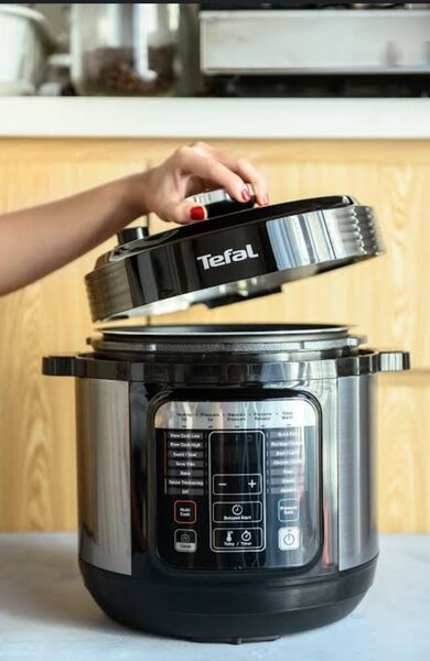 TEFAL home chef smart multi cooker 6L , black