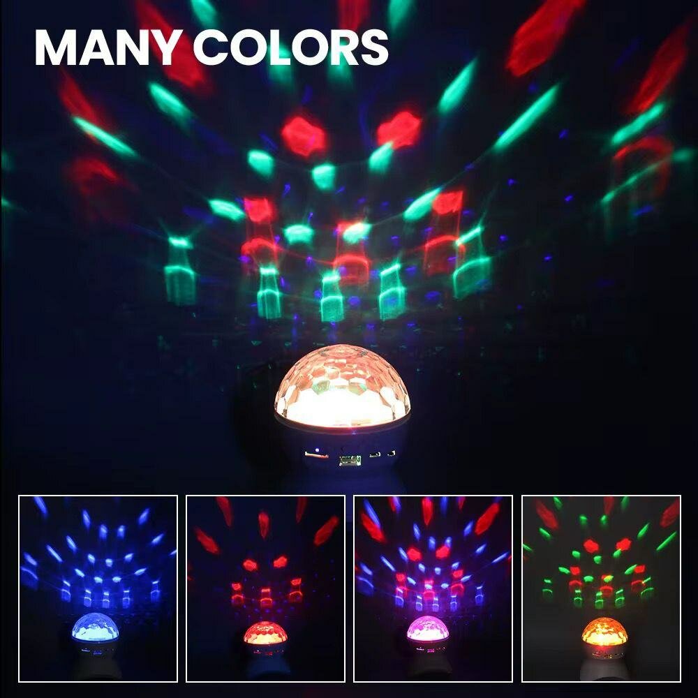 Projecteur LED Coloré Bluetooth