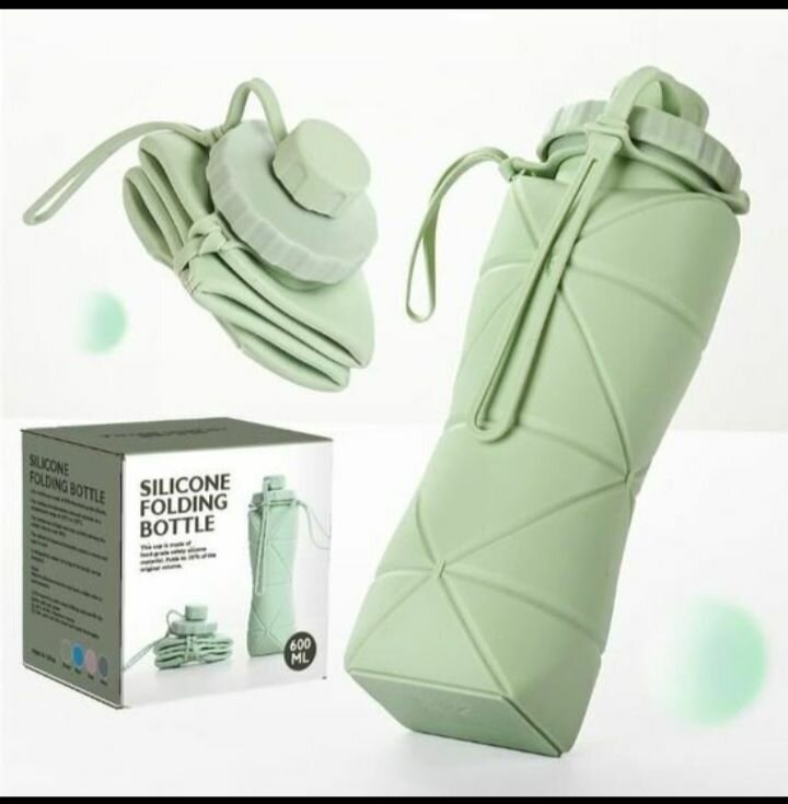 Foldable Silicone Water Bottle