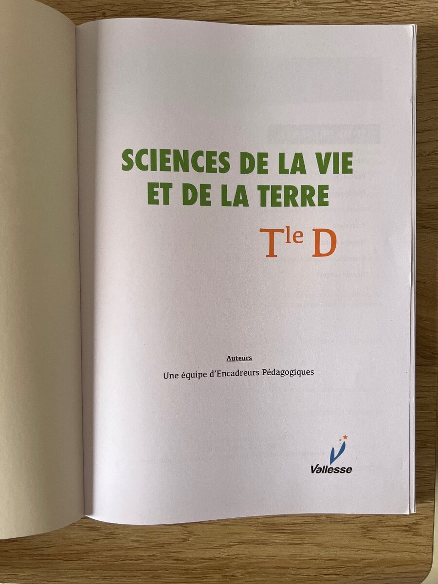 SVT Terminale D - Résumés & Exercices