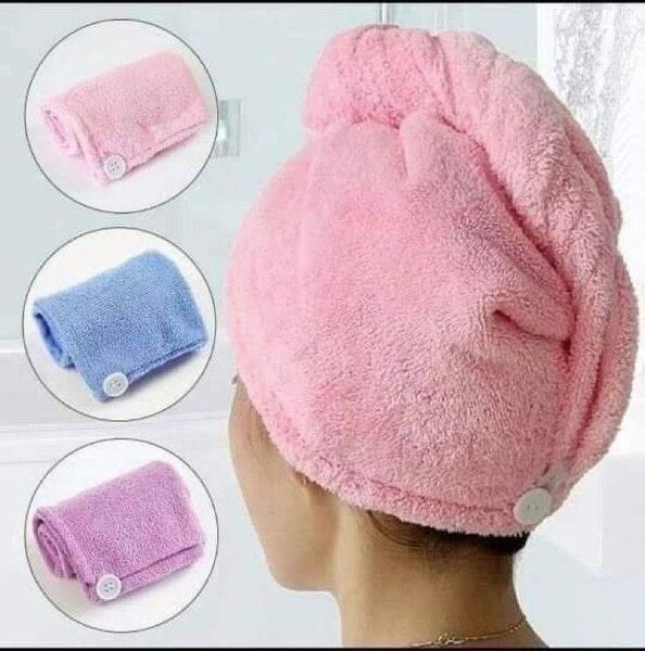 Serviette cheveux microfibre