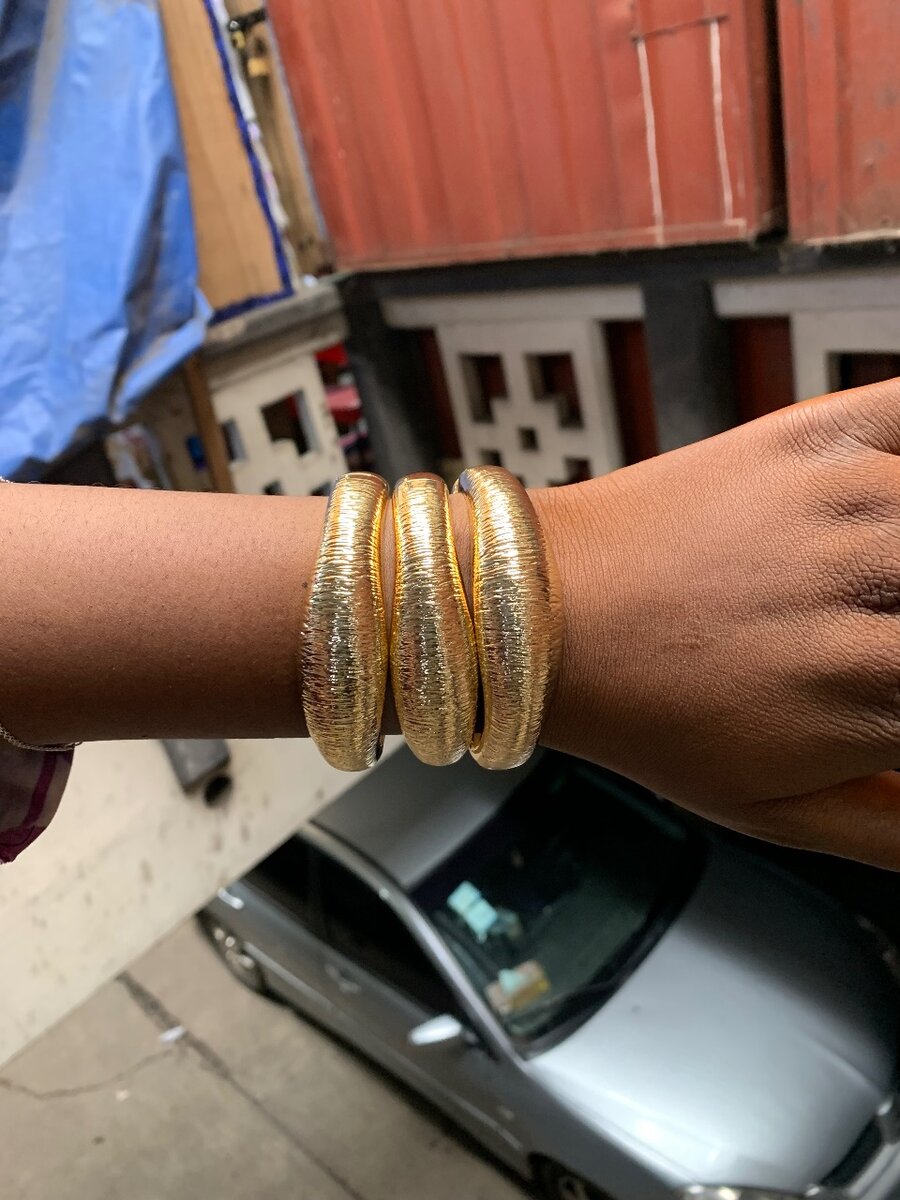 Chunky bangles