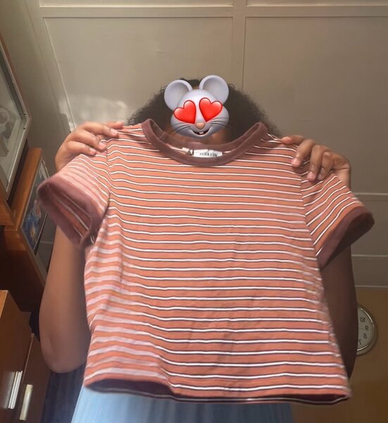 T-shirt rayé en coton