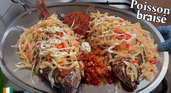 Poisson Braisé Épicé