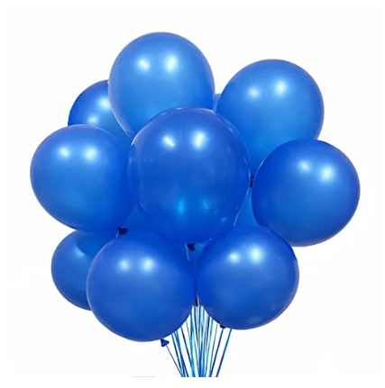 Pack of 50 Balloons Happy Birthday Decoration Birthday accessories Balloons for Birthday , Anniversary , Engagement , Bridal Shower and Baby Shower Decoration For birthday balloons Happy Birthday Decoration