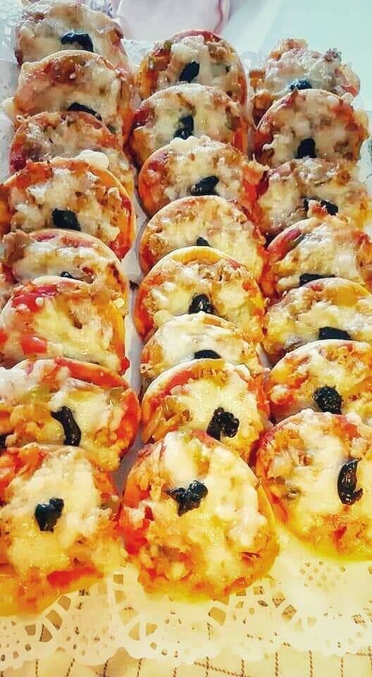 Mini pizzas savoureuses