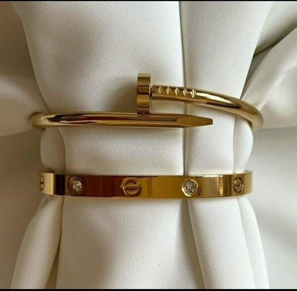 Bracelet en or scintillant