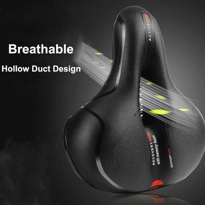 Cycle saddle seat. Comfortable big seat
