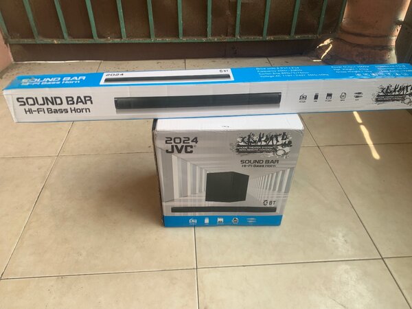 Jvc soundbar with woofer
