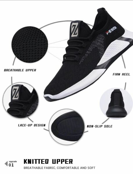 Breathable Knit Sneakers