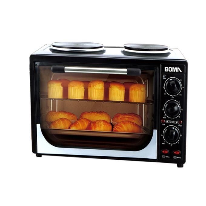 Four A Rôtisserie Electrique à Deux Cuisons