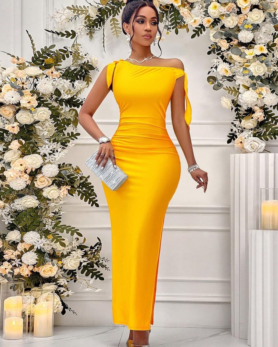 Robe élégante sirène soirée