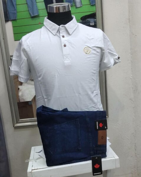 Stylish Men's Polo Shirt white