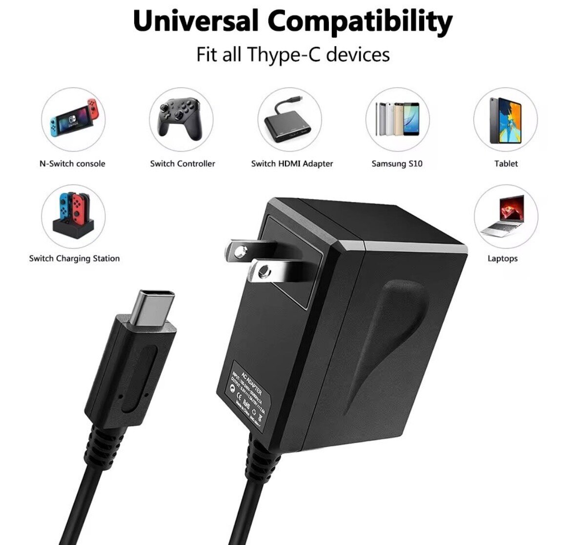 Adaptateur Secteur USB Type-C