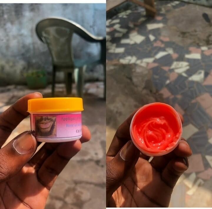 Crème de lèvres rose