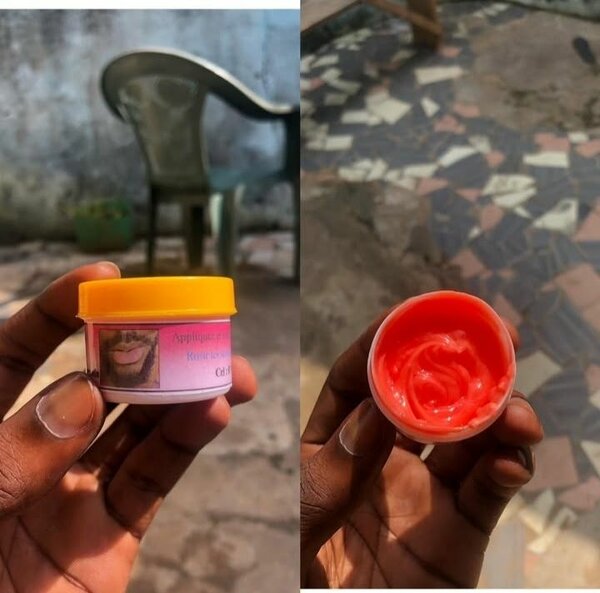 Crème de lèvres rose