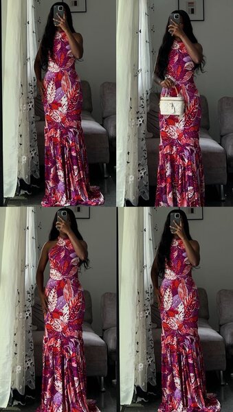 Robe élégante longue soirée