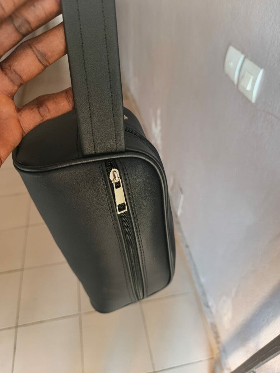 Trousse de Toilette Cuir Homme
