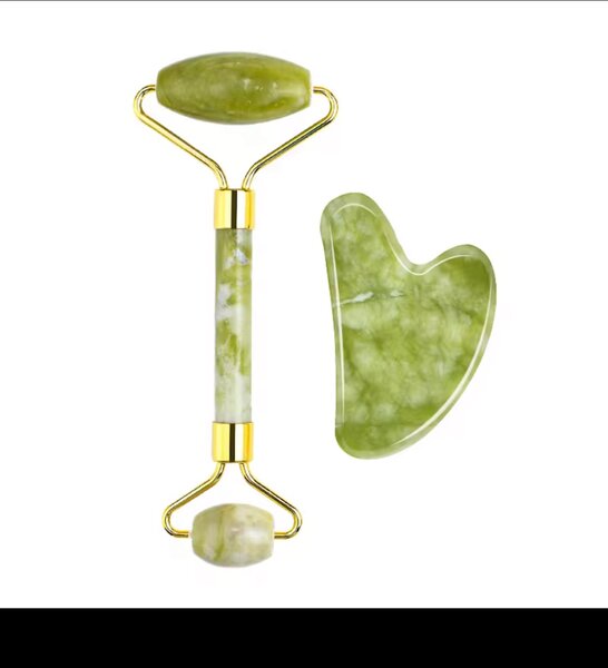 Set de massage visage en jade