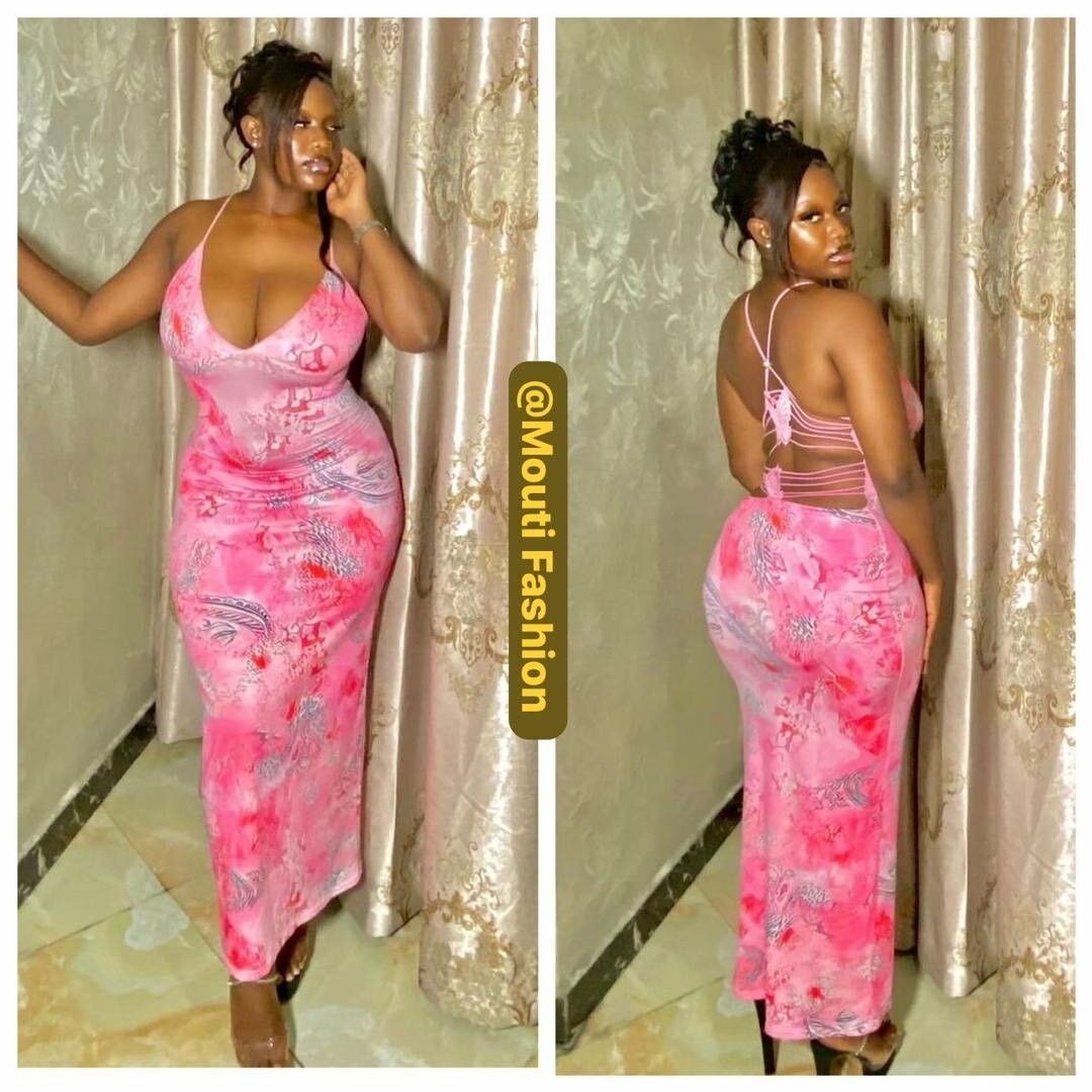 Robe élégante dos nu